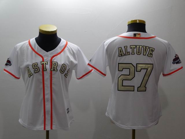 2017 world championship Houston Astros gold jerseys-016